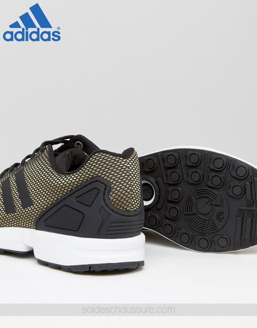 adidas zx flux doré